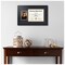ArtToFrames 8.5x11 inch Diploma Frame with 6" x 8" Inch Image Opening - Framed with Black and Gold Mats, Comes with Regular Acrylic and Sawtooth Hanger for Wall Hanging (DT-8.5x11)